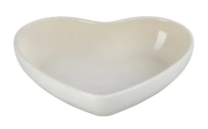 LE CREUSET - Tigela Coração 20cm Merengue 80172657160099