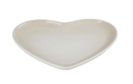 LE CREUSET - Prato Coração 23cm Merengue 80255237160099